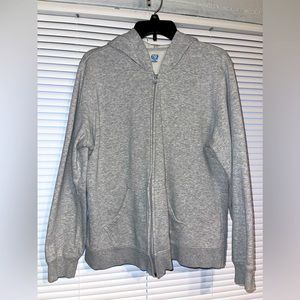 grey jacket